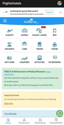 Compare Flights & Hotels Apps android App screenshot 2